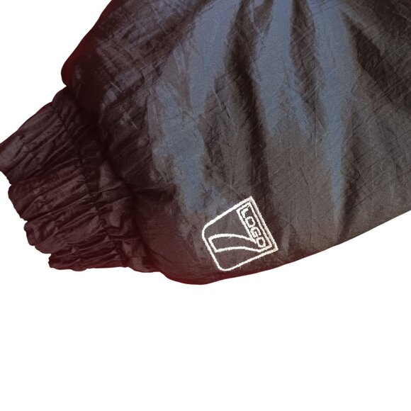 Nebraska Huskers XL Vintage Logo 7 BIG RED Puffer Jacket Nylon 1990's Football - Picture 9 of 10